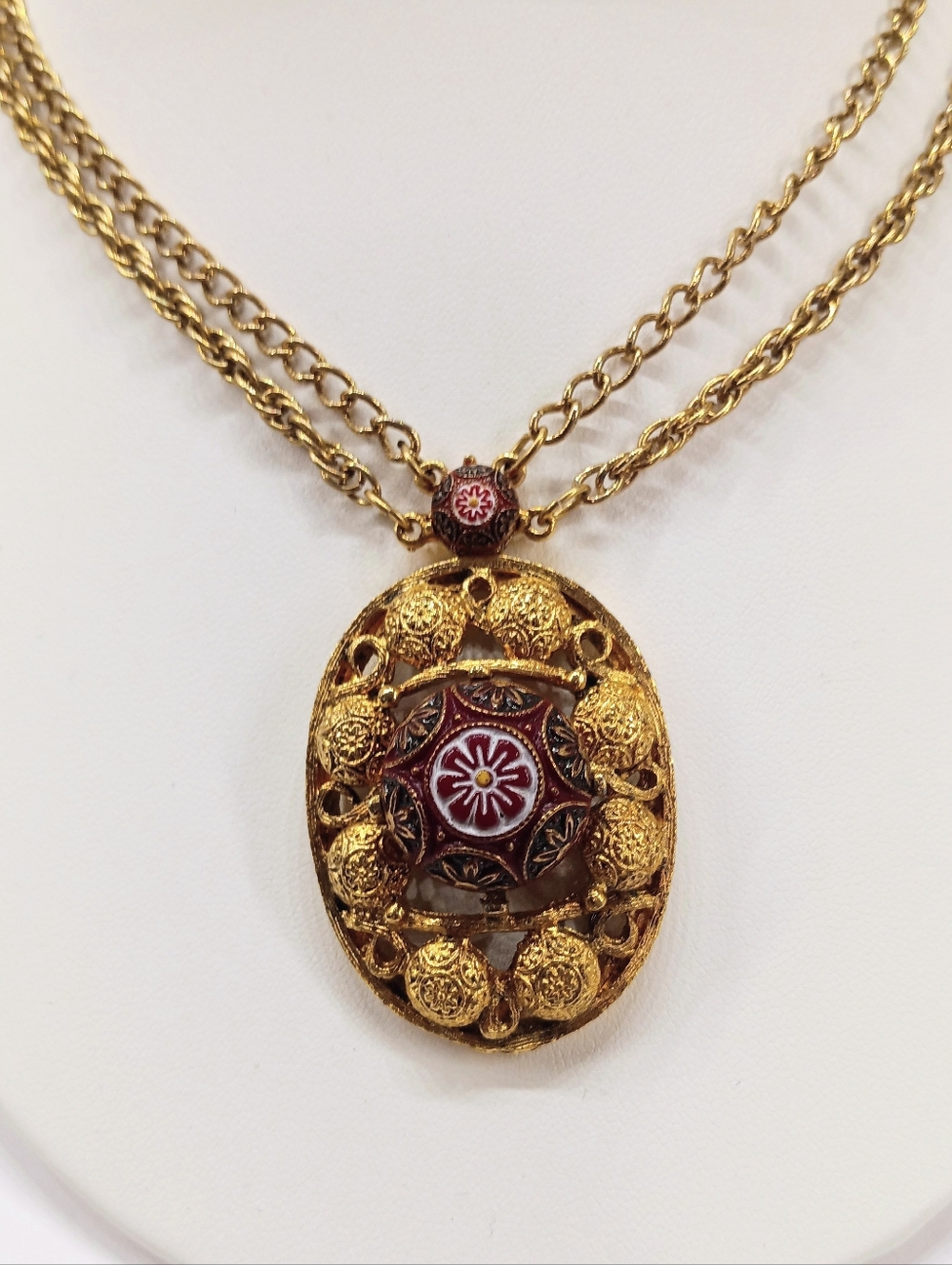 Vintage Celebrity NY Moroccan Matrix Necklace